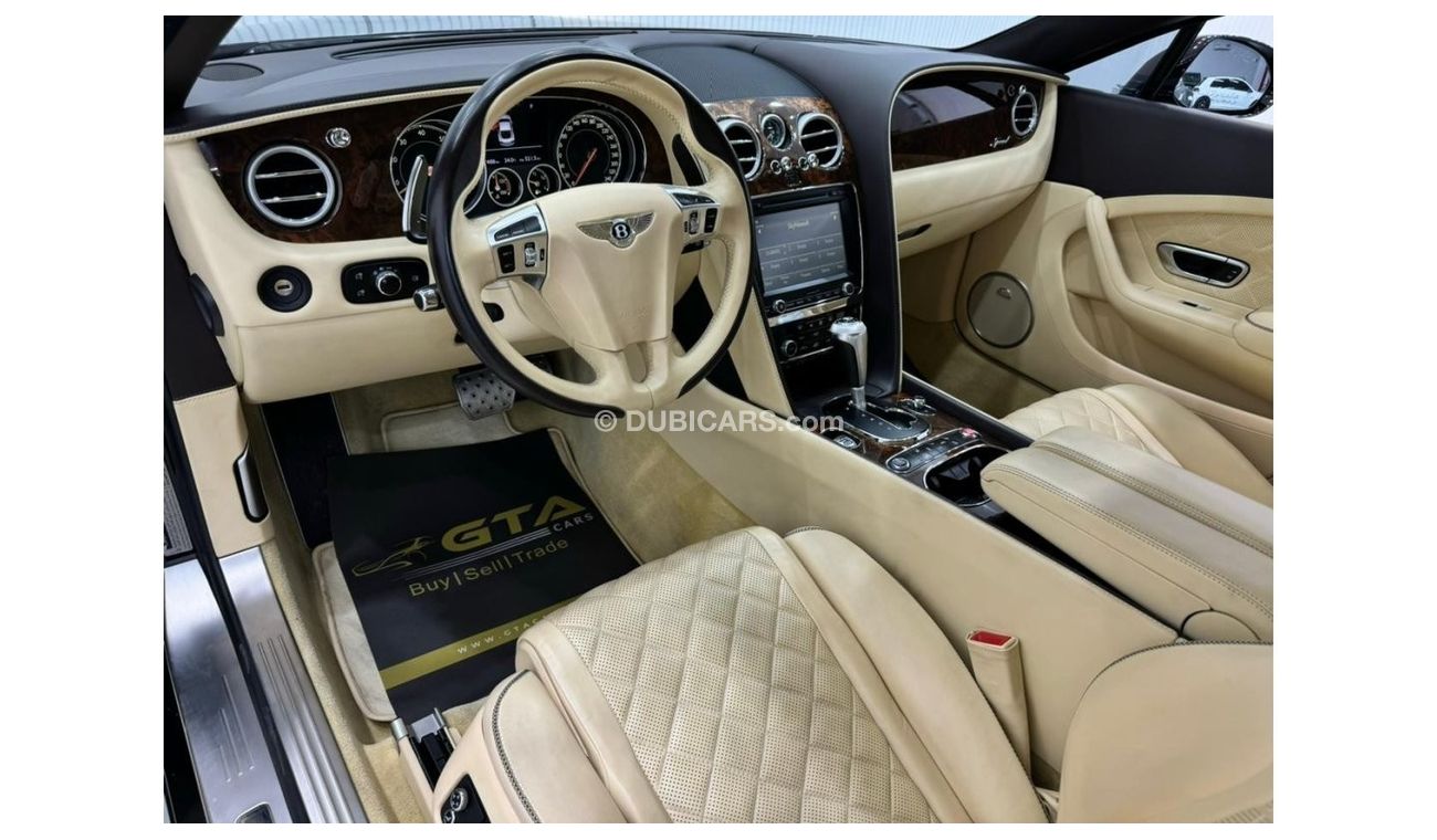 بنتلي كونتيننتال جي تي 2016 Bentley Continental GT Speed W12, Oct 2025 Service Pack, Very Low Kms, Excellent Condition, GCC