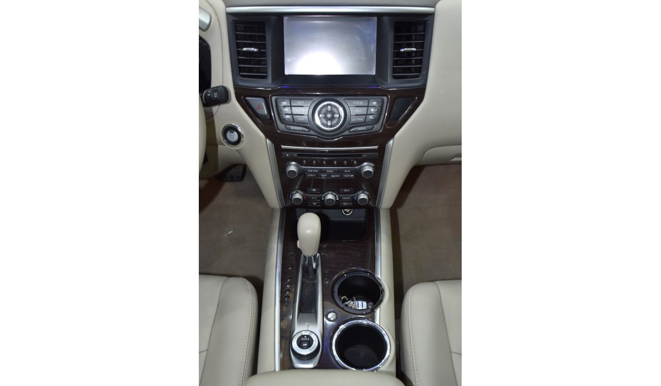 نيسان باثفايندر EXCELLENT DEAL for our Nissan Pathfinder SV 4WD ( 2015 Model ) in White Color GCC Specs