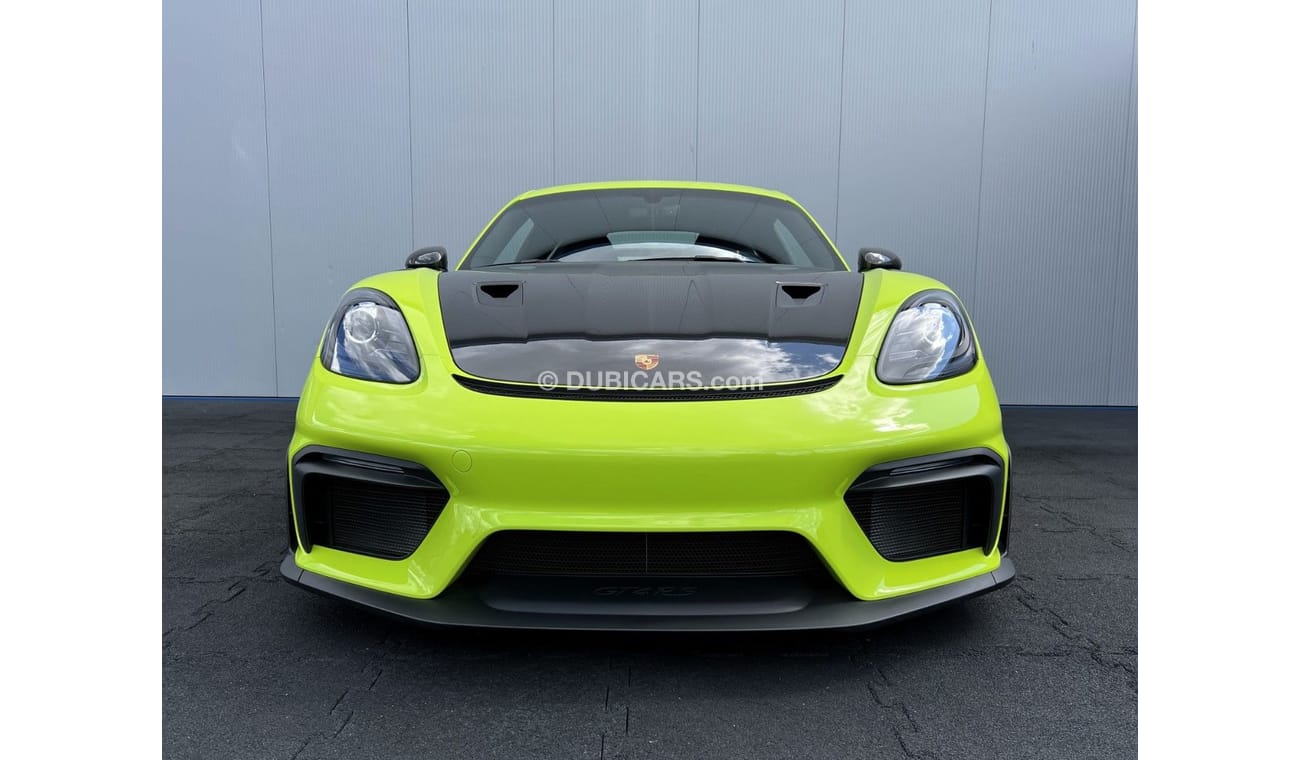 Porsche 718 Cayman GT4 RS WEISSACH EDIT. FULLY LOADED