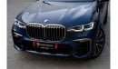 بي أم دبليو X7 M50i M Sport | 6,169 P.M  | 0% Downpayment | Excellent Condition!