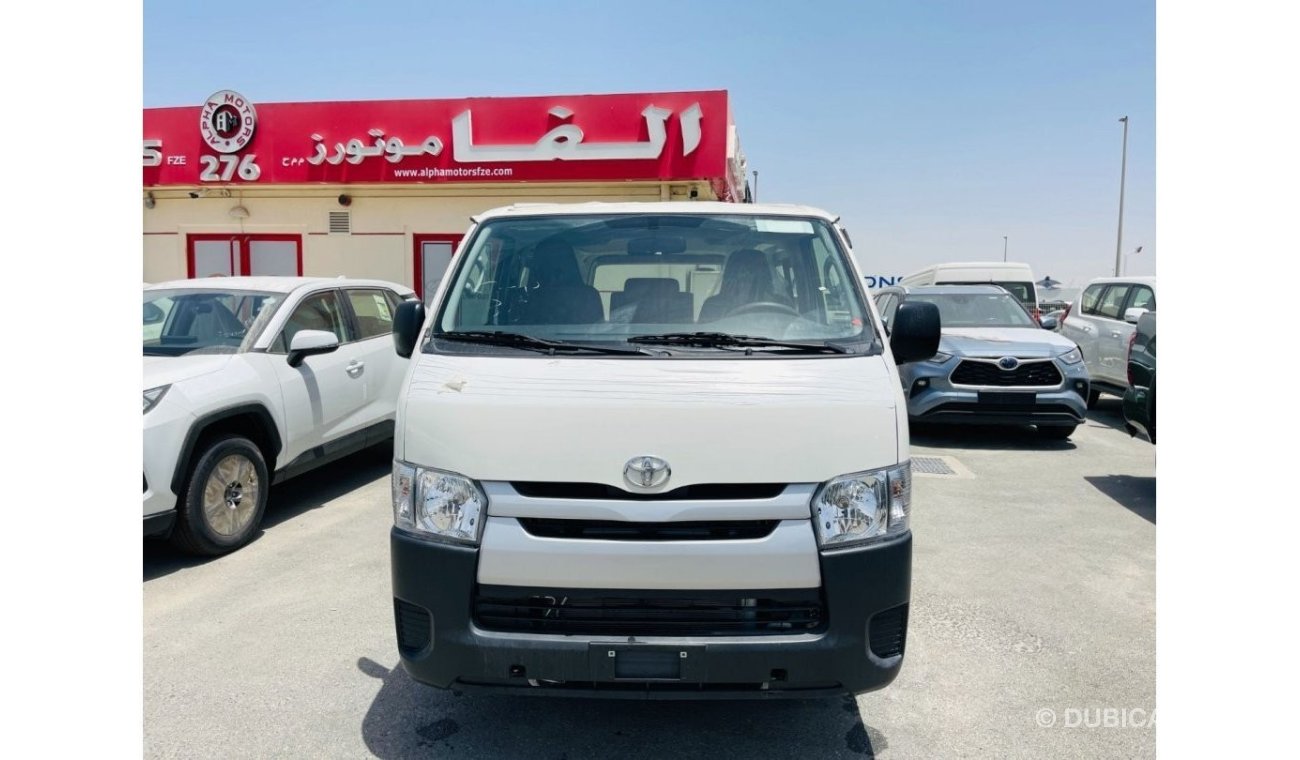 تويوتا هاياس Toyota Hiace 2.5l glass van, M/T, 2023 MY