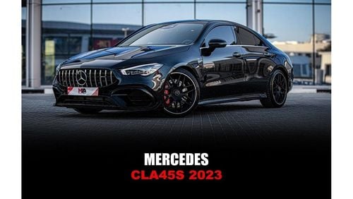 مرسيدس بنز CLA 45 S  AMG MERCEDES BENZ CLA45 s BLACK EDITION LOW MILAGE