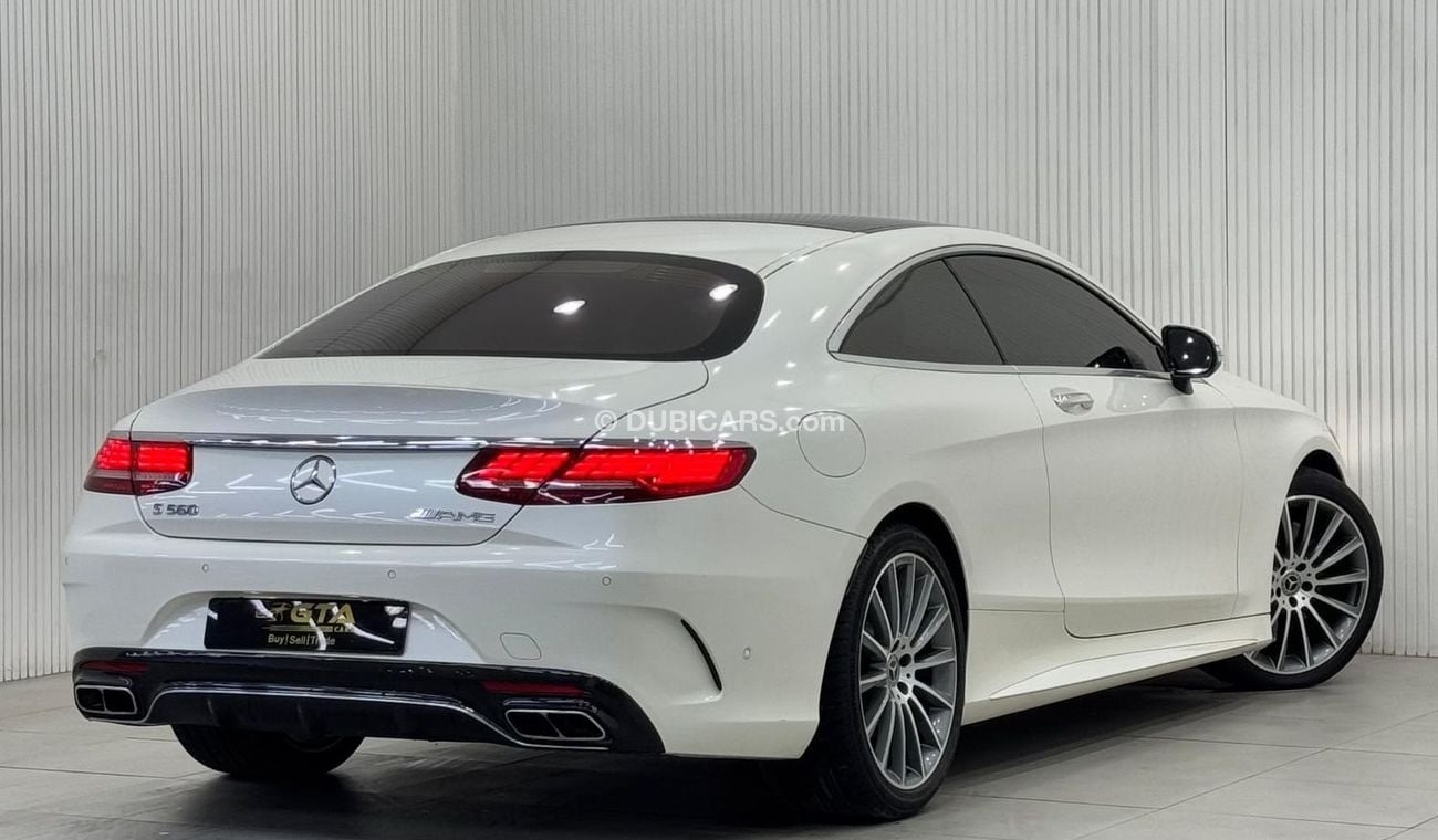 Mercedes-Benz S 560 Coupe AMG 4MATIC 2018 Mercedes Benz S560 AMG 4MATIC Coupe, Warranty, Service History, Full Options, GCC