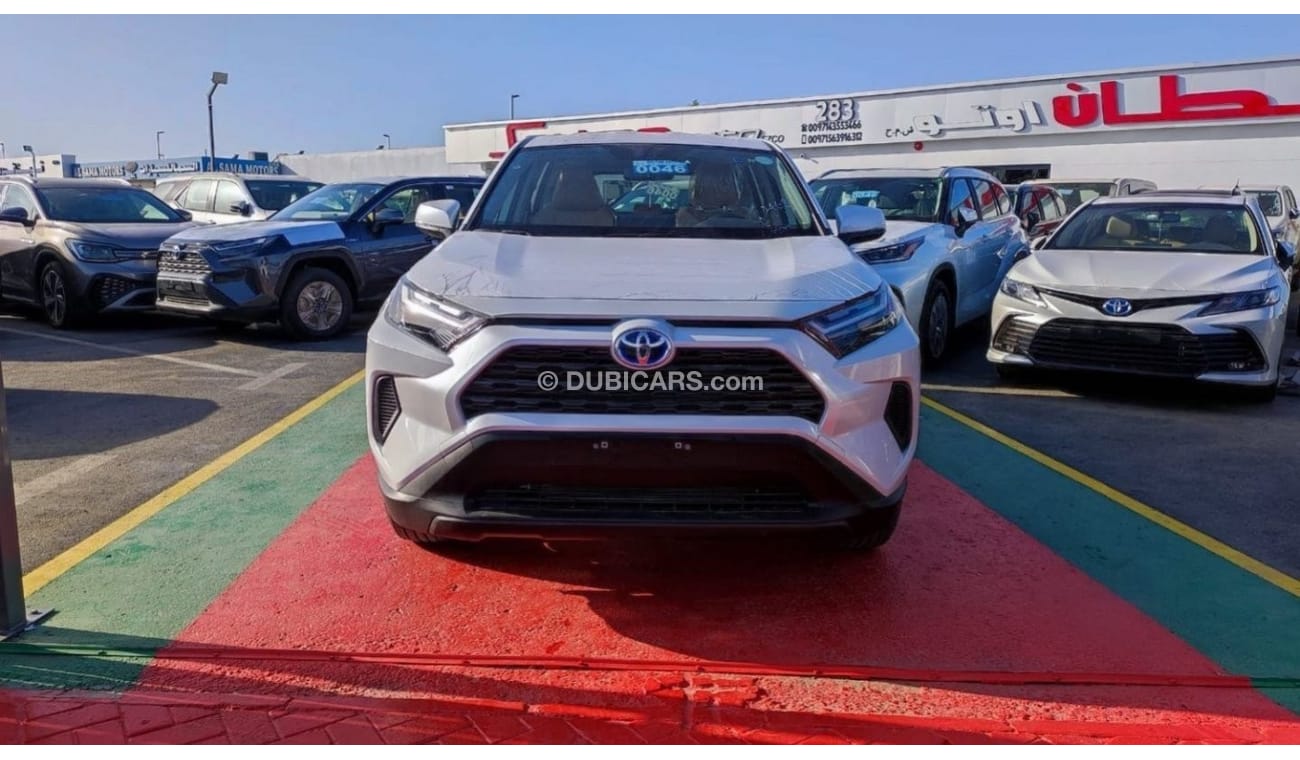 Toyota RAV4 LE Hybrid 2023 Model White Color 2.5L  AWD,,CUV,, 5 doors ,, 5 seats ( for local registration +10%)