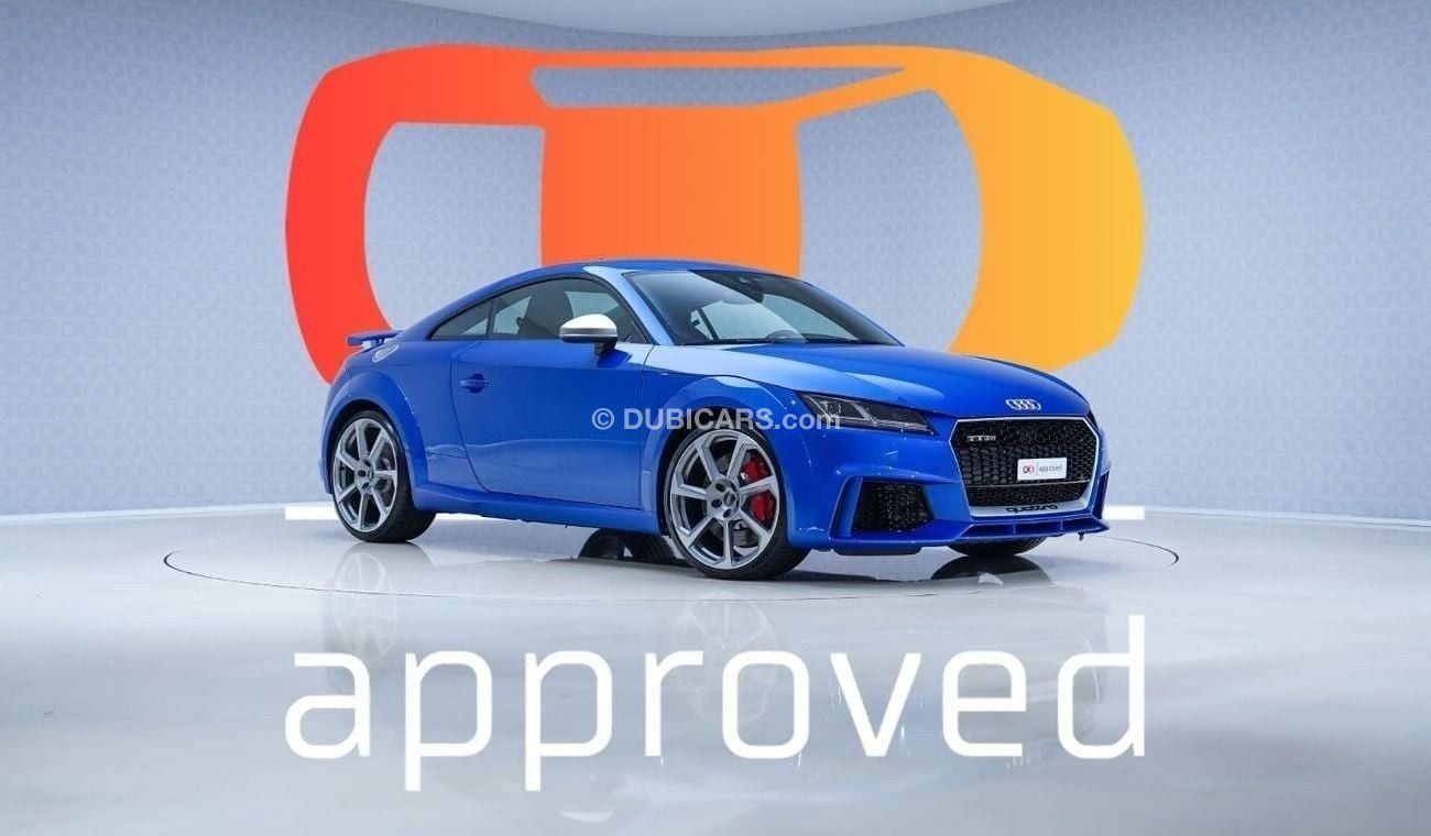 Audi TTRS TFSI Quattro - AED 6,183 P/M - 2 Years Warranty