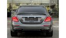 Mercedes-Benz E 63S 4MATIC+ 4.0L E-63 S AMG 2018 EUROPEAN SPECS // PERFECT CONDITION // ACCIDENT FREE