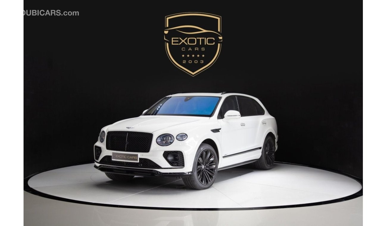 Bentley Bentayga Bentley Bentayga Speed Black Edition W12