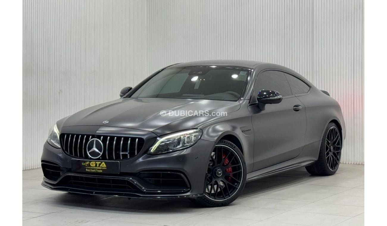 مرسيدس بنز C 63S AMG AMG 2021 Mercedes Benz C63s AMG Coupe, Warranty, Full Service History, Fully Loaded, Low Kms, GCC