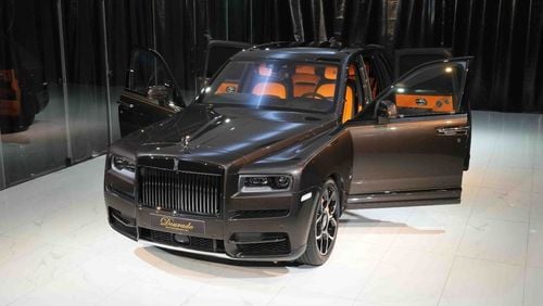 Rolls-Royce Cullinan | X-MAS AND NEW YEAR SPECIAL PRICE | BLACK BADGE | BRAND NEW | 2024 | FULL OPTION | BROWN OBSIDIAN