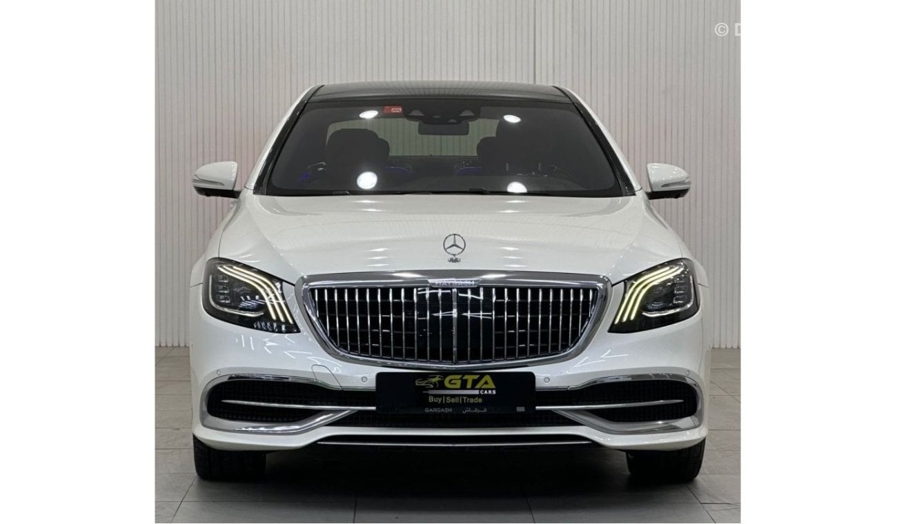 Mercedes-Benz S600 Maybach 2018 Mercedes-Benz S650 Maybach, 1 Year Warranty, Full Gargash Agency Service History, GCC