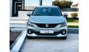 سوزوكي بالينو AED 840 PM | SUZUKI BALENO 1.2L V4 GLX | BRAND NEW | HEAD UP DISPLAY | 0% DP