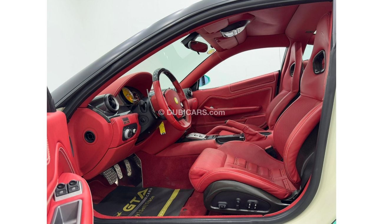 Ferrari 599 GTB Fiorano 2008 Ferrari 599 GTB Fiorano, Full Ferrari Service History, Very Low Kms, Carbon Fiber Packa