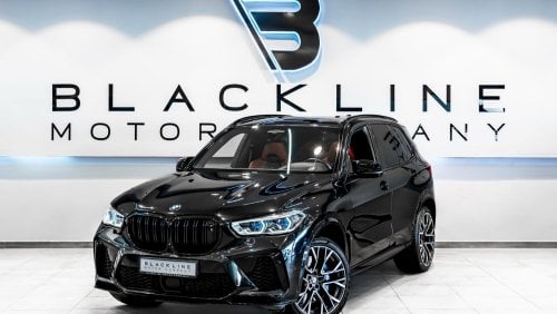 بي أم دبليو X5 M 2022 BMW X5 M Competition, 2025 BMW Warranty + Service Contract, Low KMs, GCC