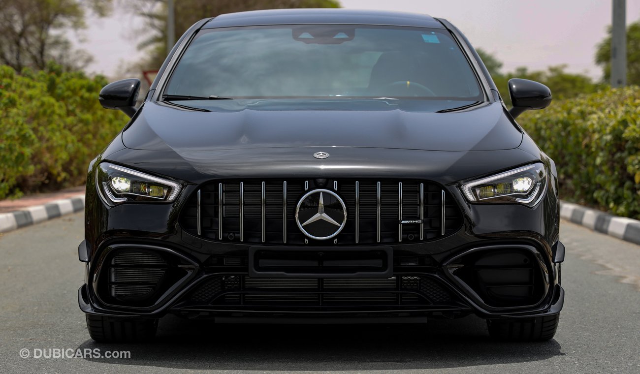 مرسيدس بنز CLA 45 AMG 4MATIC ,2020مطابقة للمواصفات الخليجية 0 كم مع ضمان سنتان + 3 سنين صيانة عند EMC