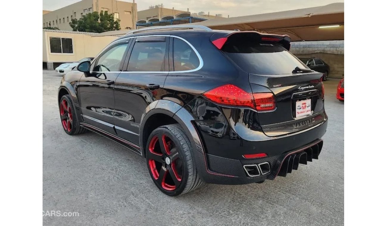 بورش كايان توربو PORSCHE CAYENNE 4.8L TURBO 2012 MANSORY KIT SPORTS CHRONO PACKAGE IN EXCELLENT CONDITION