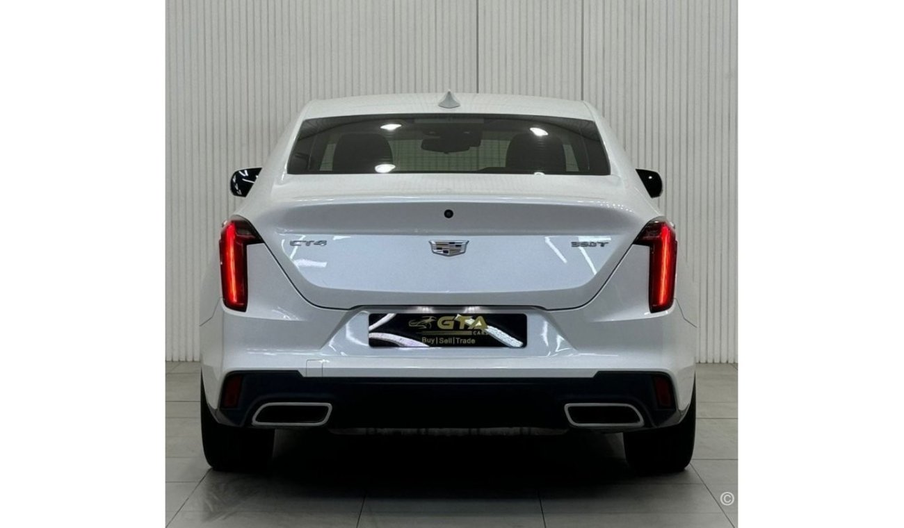 كاديلاك CT4 لاكجري 2020 Cadillac CT4 350T, 2025 Cadillac Warranty + Service Pack, Full Cadillac Service History,