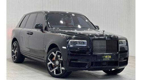 رولز رويس كولينان Black Badge 2021 Rolls Royce Cullinan Black Badge, 2025 Rolls Royce Warranty + Service Pack, VIP Sea