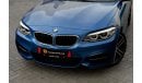 بي أم دبليو M2 40i | 2,644 P.M  | 0% Downpayment | Full BMW Service History