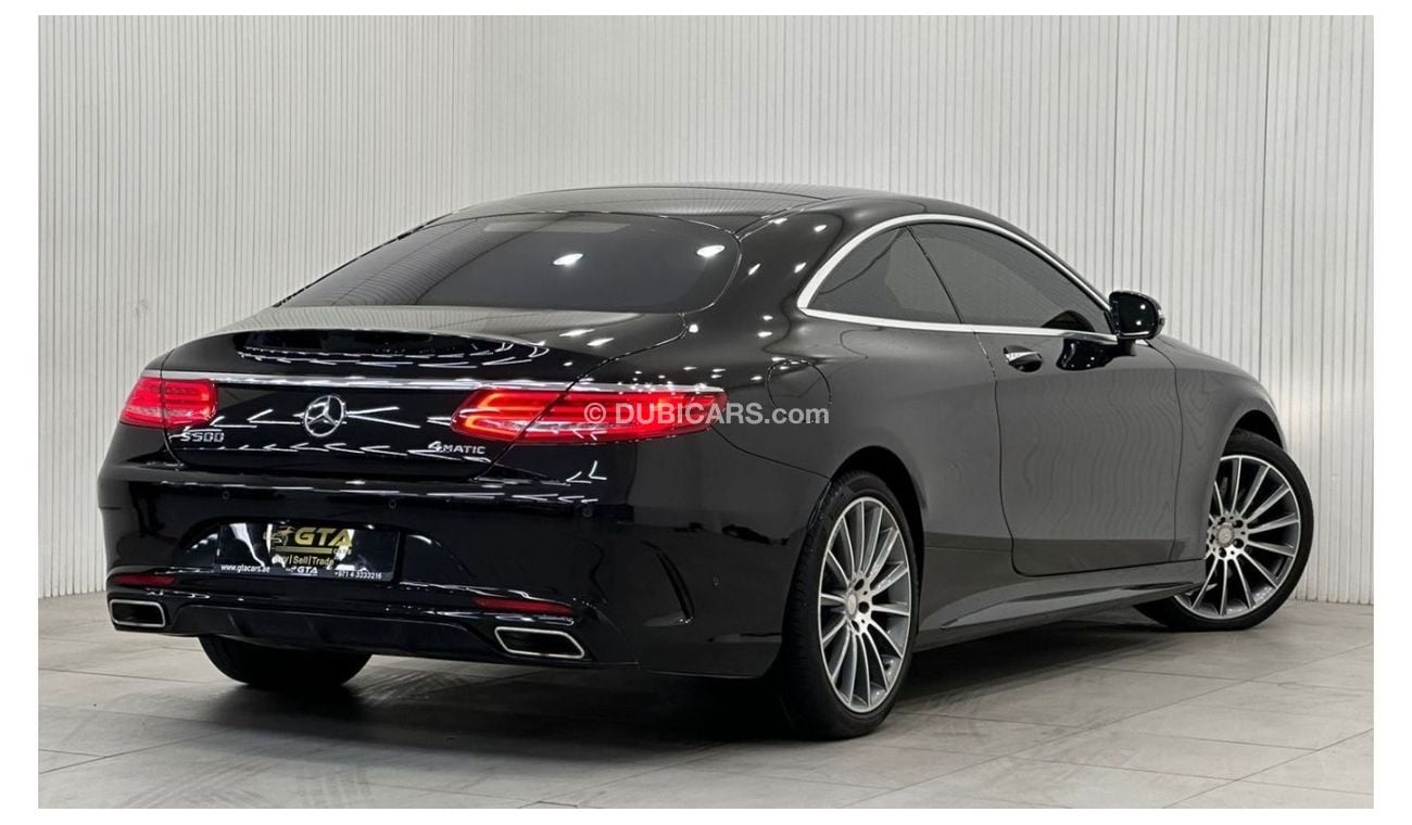 Mercedes-Benz S 500 Coupe 2017 Mercedes Benz S500 AMG 4MATIC, Warranty, Mercedes Service History, Full Options, GCC