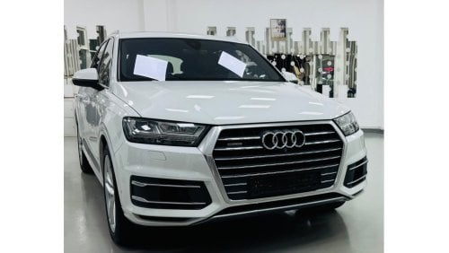 Audi Q7 45 TFSI quattro S-Line Luxury GCC .. FSH .. Original Paint .. Top Range .. V6 .. Perfect Condition