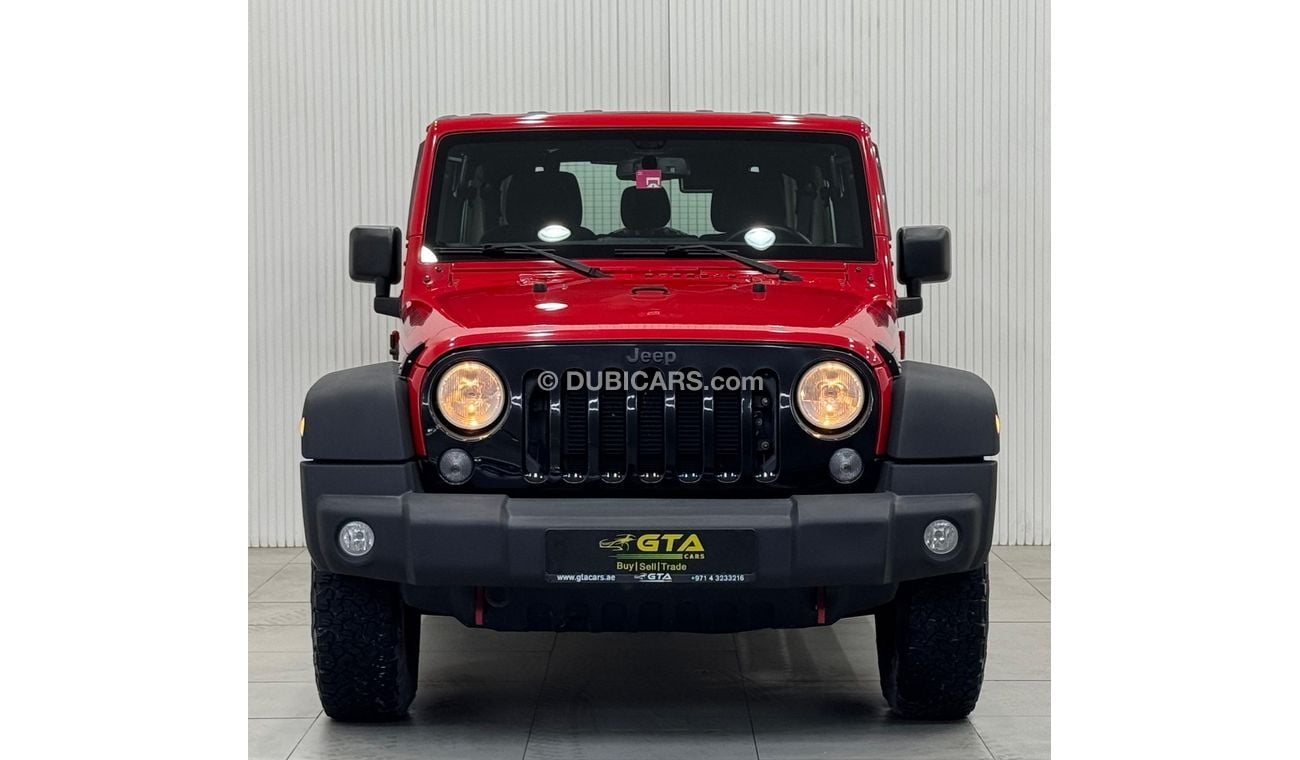 جيب رانجلر Unlimited Willys 3.6L A/T 2018 Jeep Wrangler Unlimited Willys, Warranty, Full Service History, Excel