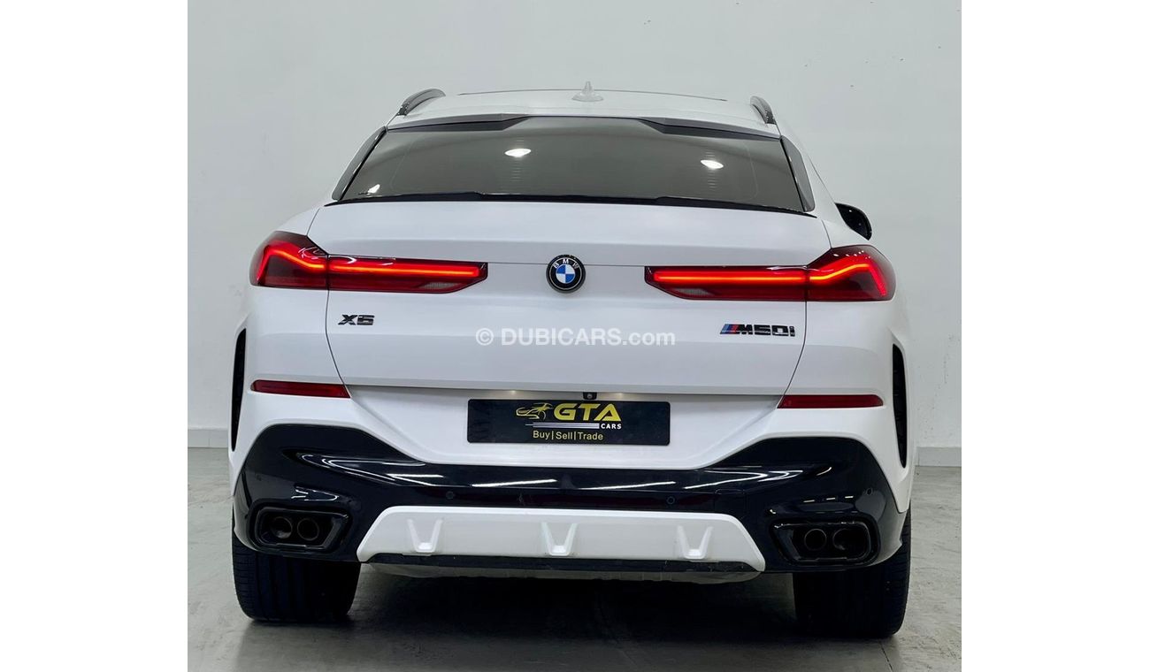 BMW X6 50i M Sport 2020 BMW X6 M50i, BMW Warranty 2025, BMW Service Contract 2025, GCC