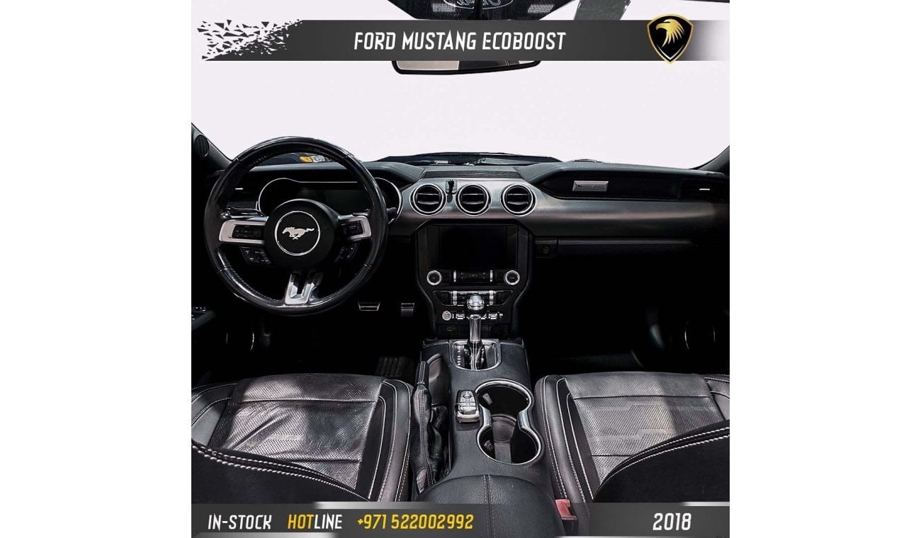 Ford Mustang 2018 Ford Mustang EcoBoost