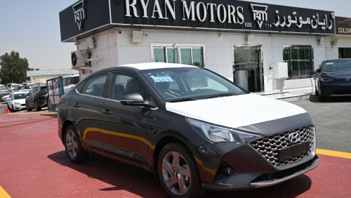 Hyundai Accent Hyundai Accent 1.6L Petrol, Sedan, FWD, 4 Doors, 16inch Alloy wheels, Sunroof, Color Gray Model 2022