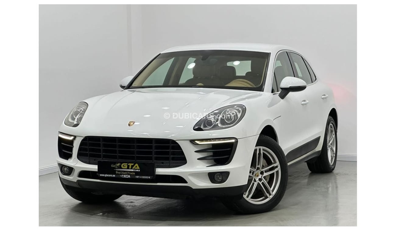 Porsche Macan 2015 Porsche Macan S, Service History, Excellent Condition, GCC