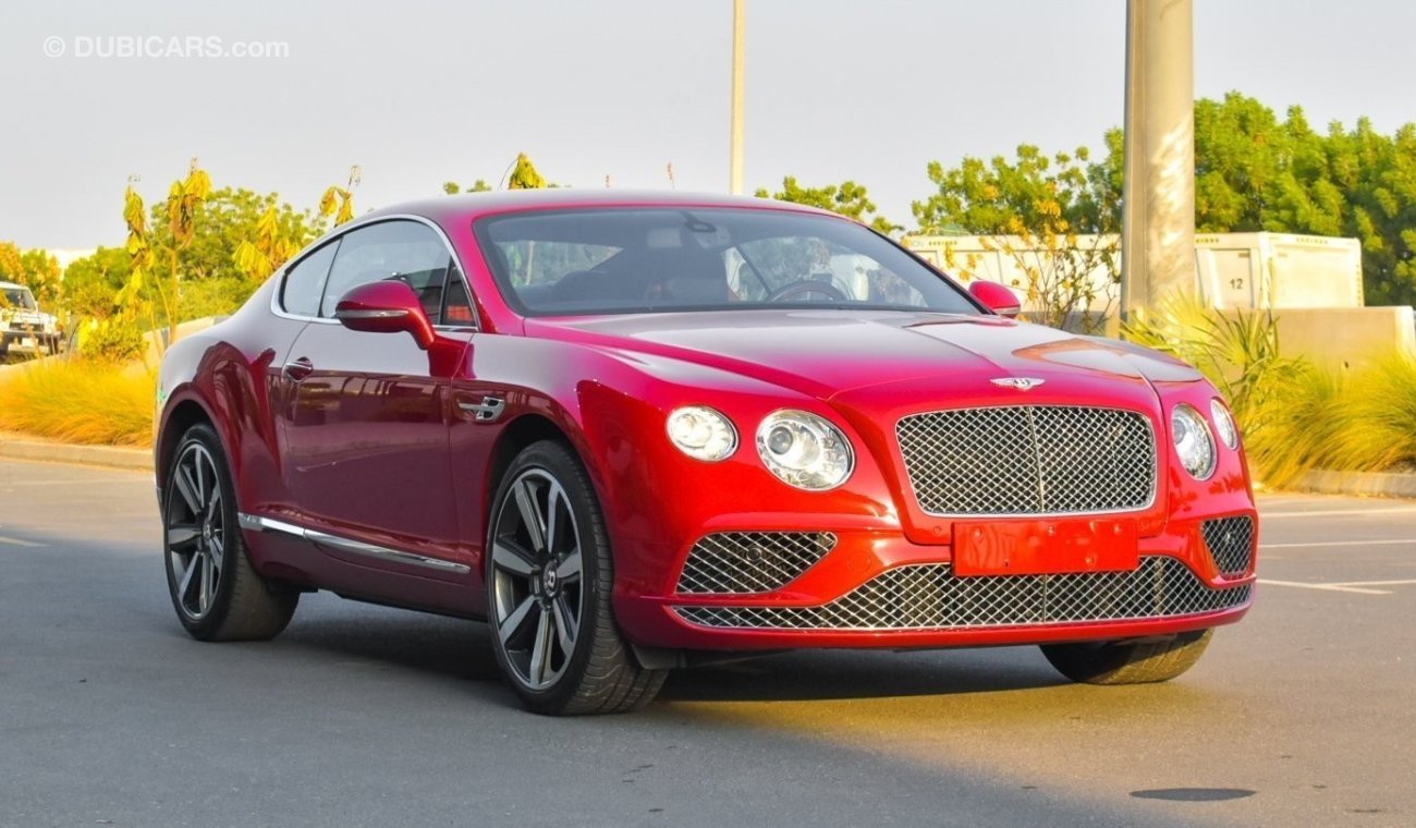 Bentley Continental GT V8 2016 - GCC Spec - Low Milage - Warranty Available