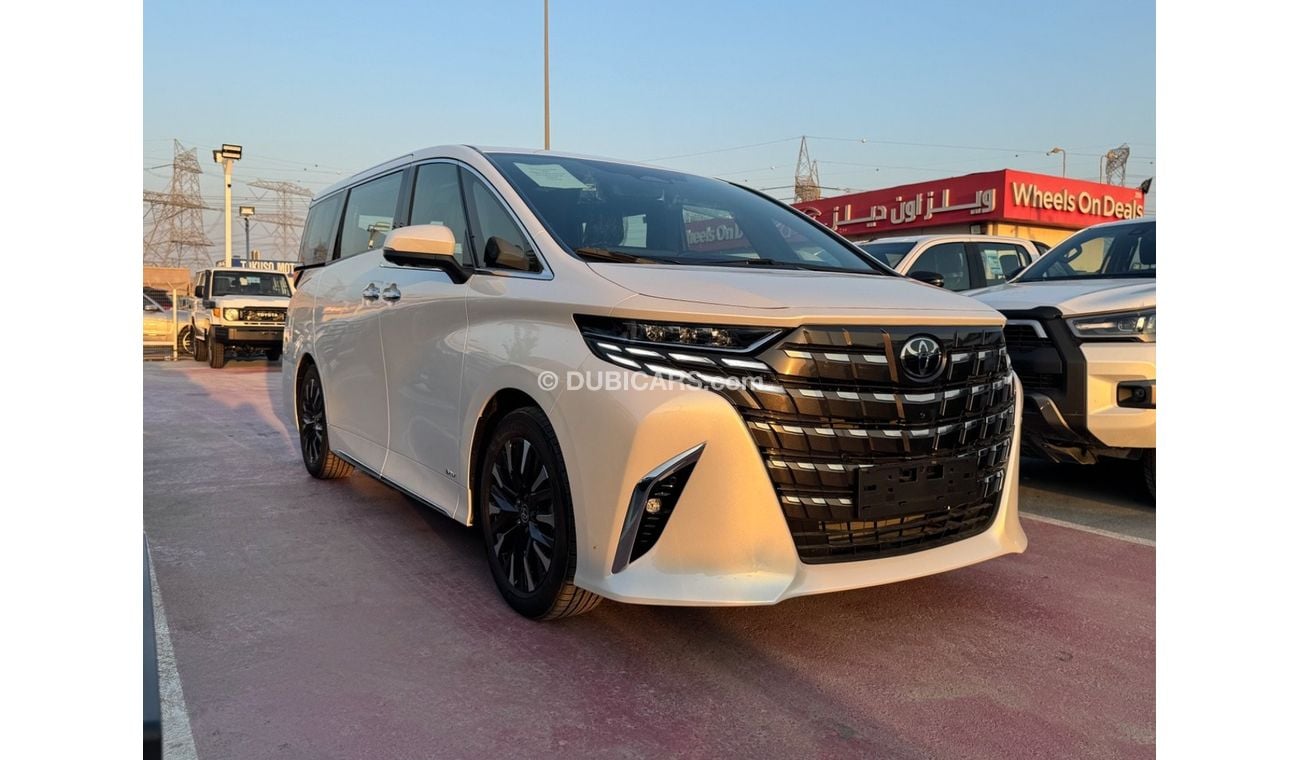 تويوتا ألفارد 2024 TOYOTA ALPHARD 2.5L HYBRID EXECUTIVE LOUNGE IN-LINE 4-CYLINDER GASOLINE