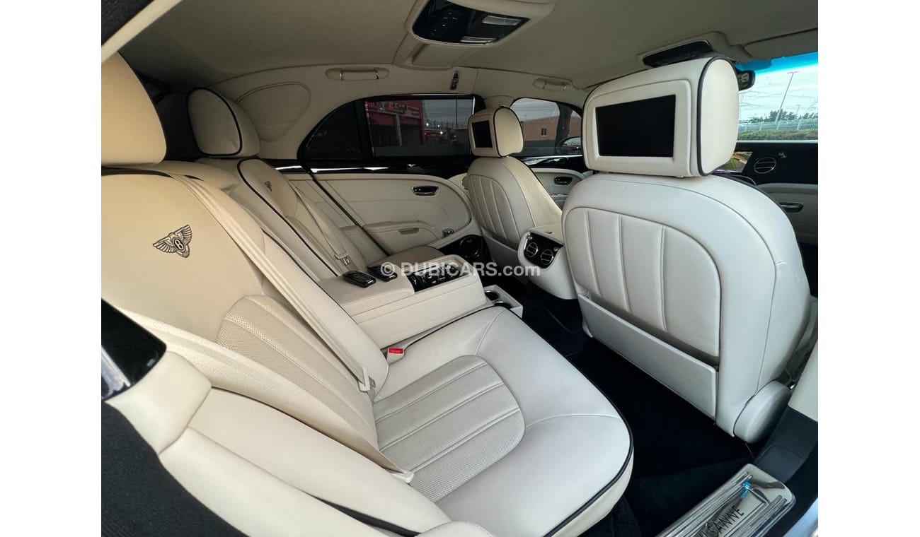 بنتلي مولسان BENTLEY MULSANNE 2012 V8 VIP LOW MILEAGE IN PERFECT CONDITION