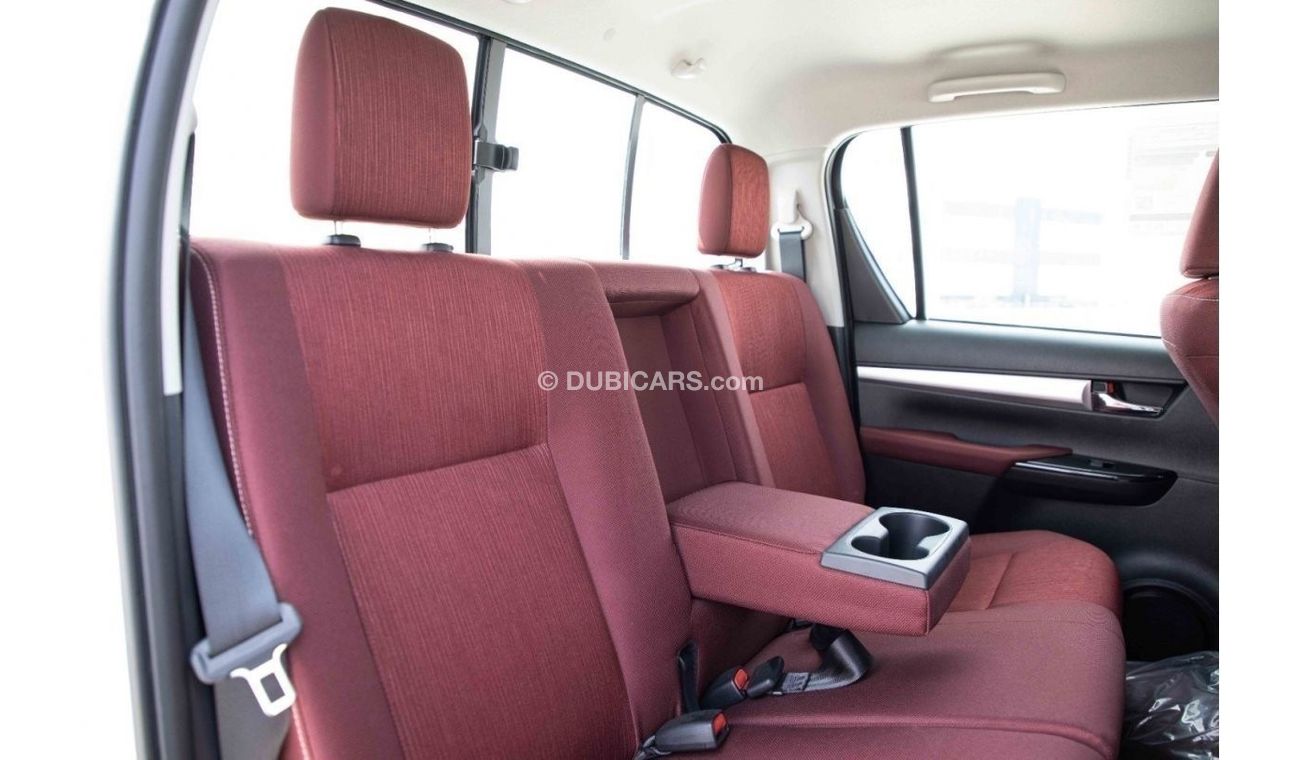 Toyota Hilux 2024 Toyota Hilux 4x4 DC 2.8 SR5 - Super White inside Maroon | Export Only