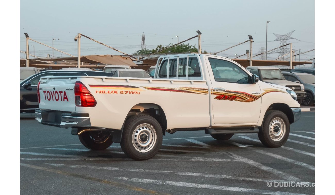 تويوتا هيلوكس TOYOTA HILUX GLS 2.7L SINGLE CAB MT PICKUP 2024