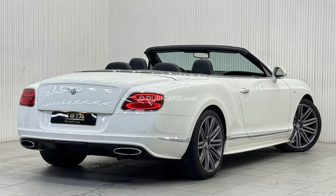 Bentley Continental GTC Speed W12 2015 Bentley Continental GTC Speed Convertible W12, Service History, Full Options, Very Lo