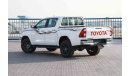 تويوتا هيلوكس تويوتا هيلوكس 2024 4x4 Double Cab 2.7 GLX - Super White من الداخل رمادي | للتصدير فقط