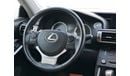 Lexus IS 200 MODEL 2016 car perfect condition inside perfect condition inside and outside