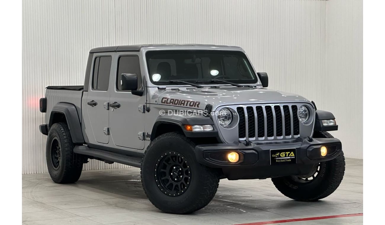 جيب جلادياتور 2020 Jeep Gladiator Sport, May 2025 Warranty, Full Jeep Service History, GCC