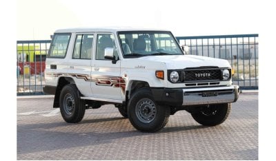 Toyota Land Cruiser Hard Top 2024 Toyota LC 76 4.0 Hard Top Luxury 5DR - White inside Bluish Grey | Export Only