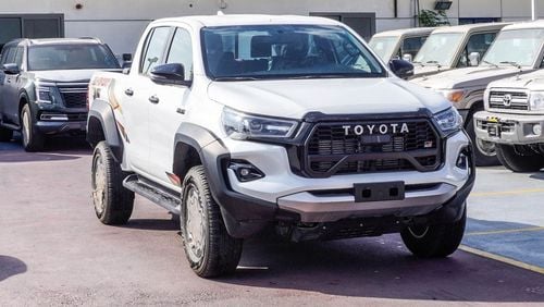 Toyota Hilux Toyota Hilux 2.8Ltr GR SPORT 4WD A/T-MY2024-WHITE-GCC SPECS