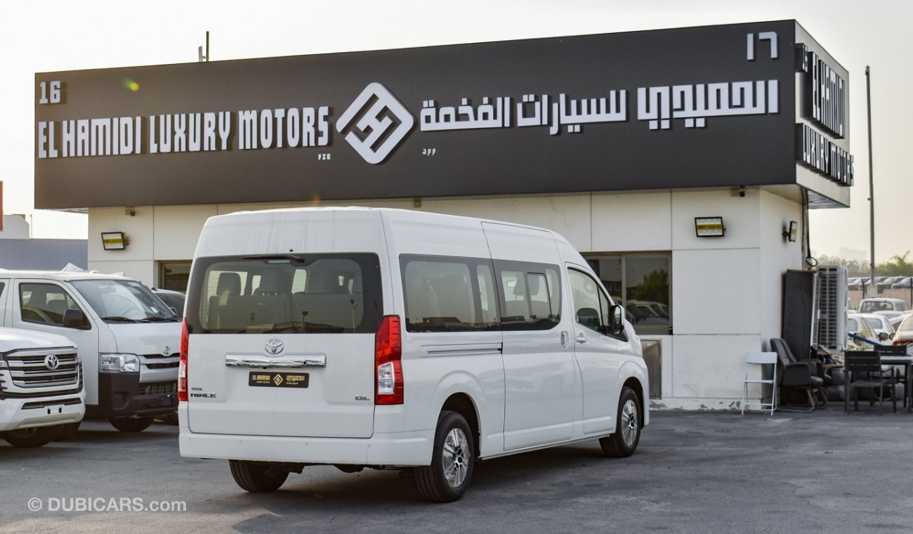 تويوتا هاياس TOYOTA HIACE COMMUTER 2.8L DIESEL,GL HR W/AC,M/T, MY24.