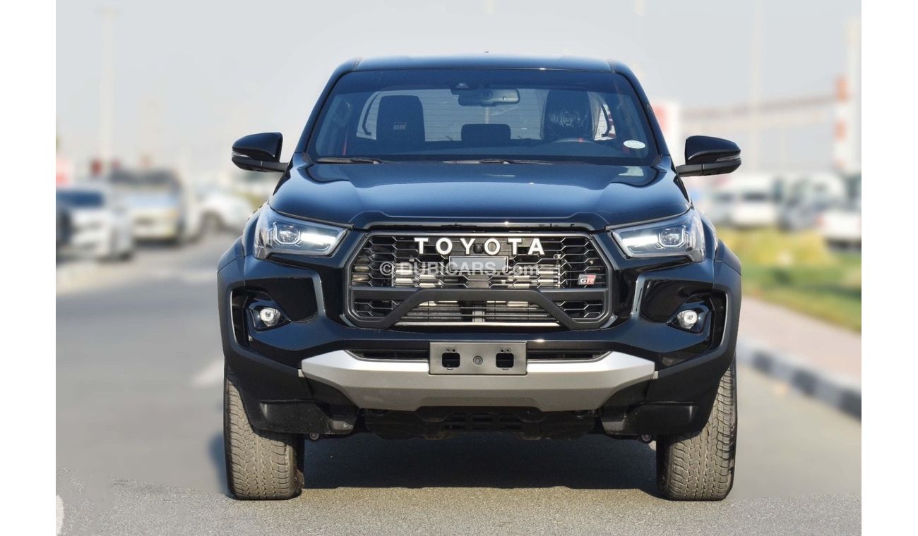 تويوتا هيلوكس 2024 TOYOTA HILUX GR SPORT 2.8L DIESEL WITH RADAR FULL OPTION AUTOMATIC TRANSMISSION, NON- GCC