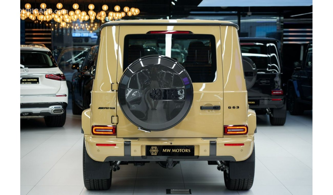 مرسيدس بنز G 63 AMG Mercedes-Benz G63 | 2025 GCC 0km | Agency Warranty | AMG | 22 Inch Rims | Double Night Package