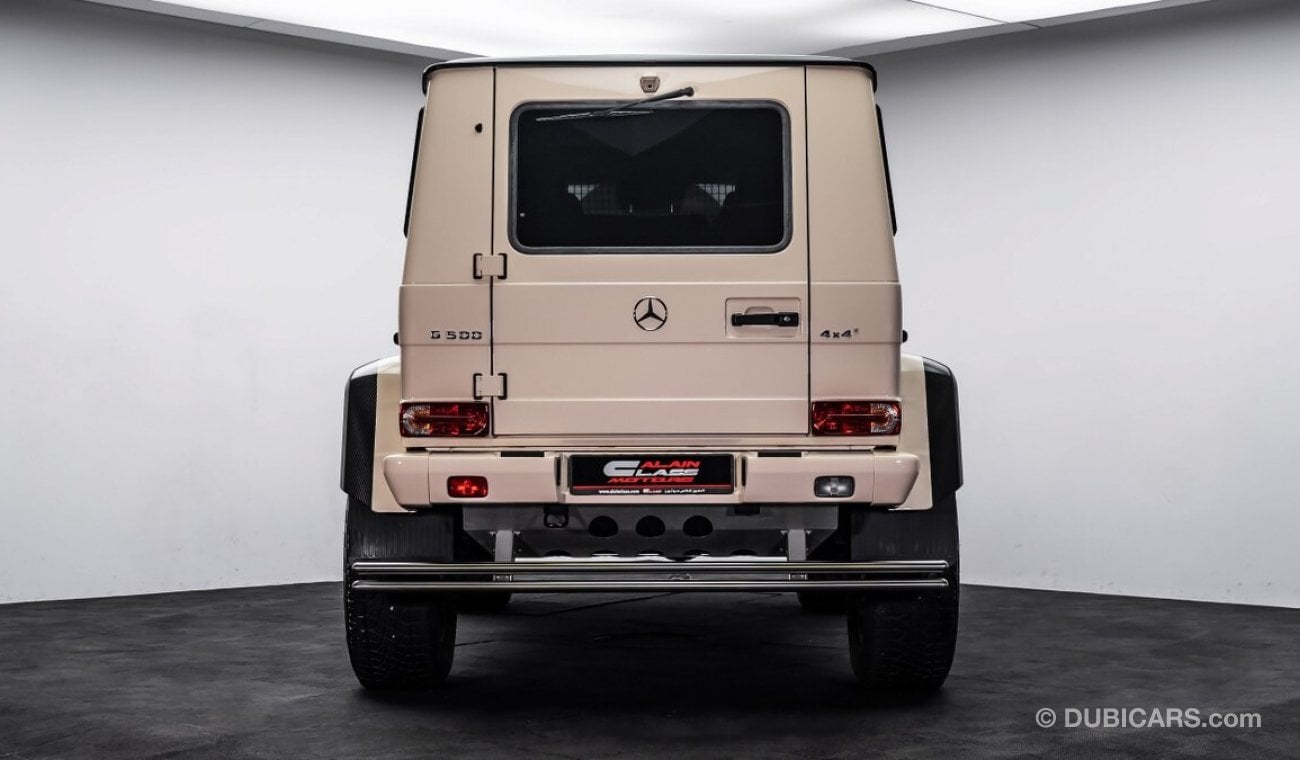 Mercedes-Benz G 500 4X4² 2016 - GCC