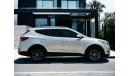 Hyundai Santa Fe GL AED 700 PM | HYUNDAI SANTA FE  2.4L | 2018 | GCC | 0% DP | WELL MAINTAINED