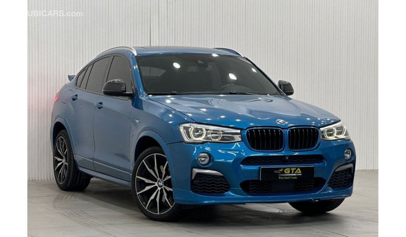 بي أم دبليو X4 2016 BMW X4 M40i M-Sport, Full BMW Service History, Excellent Condition, GCC