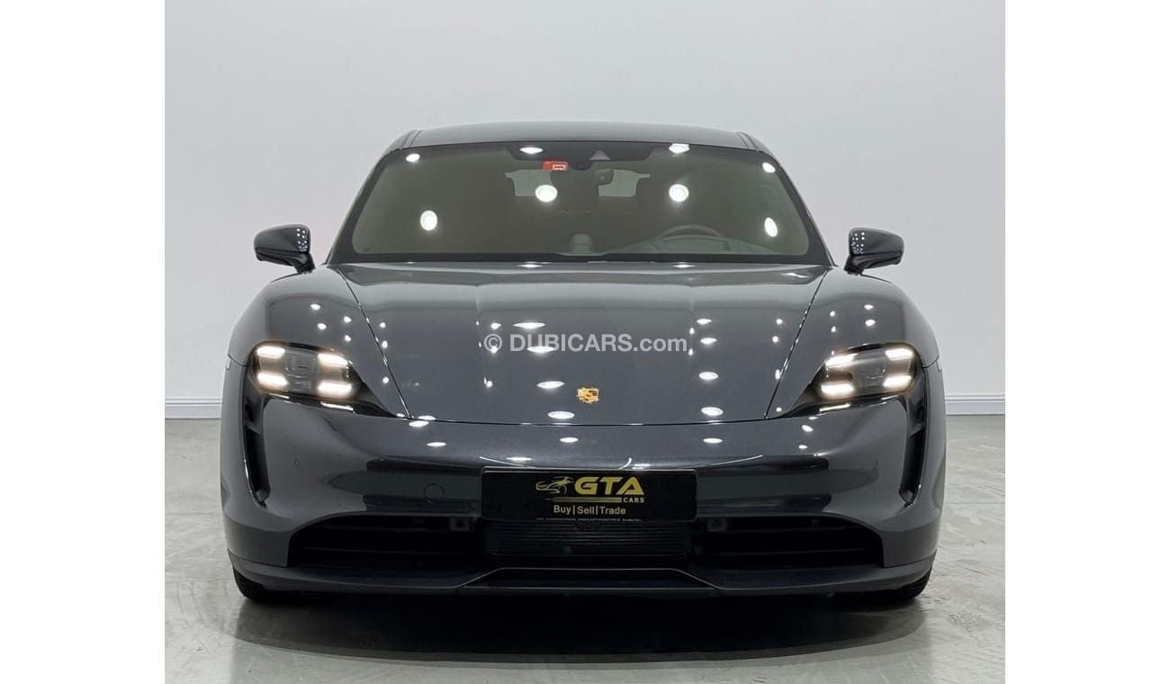 بورش تايكان 2023 Porsche Taycan, 4 Years Porsche Warranty, Sport Chrono Package, Low Kms, GCC