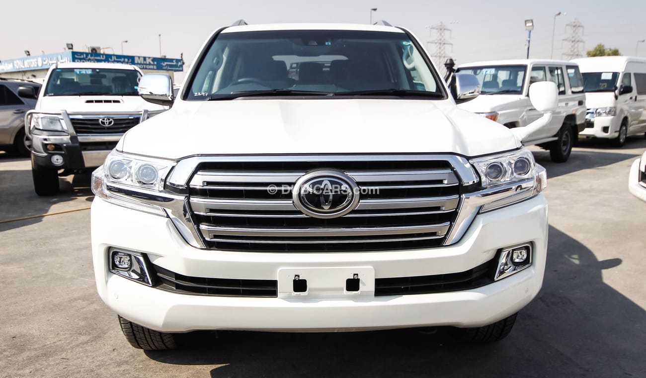 Toyota Land Cruiser V8 White Petrol Right Hand Drive