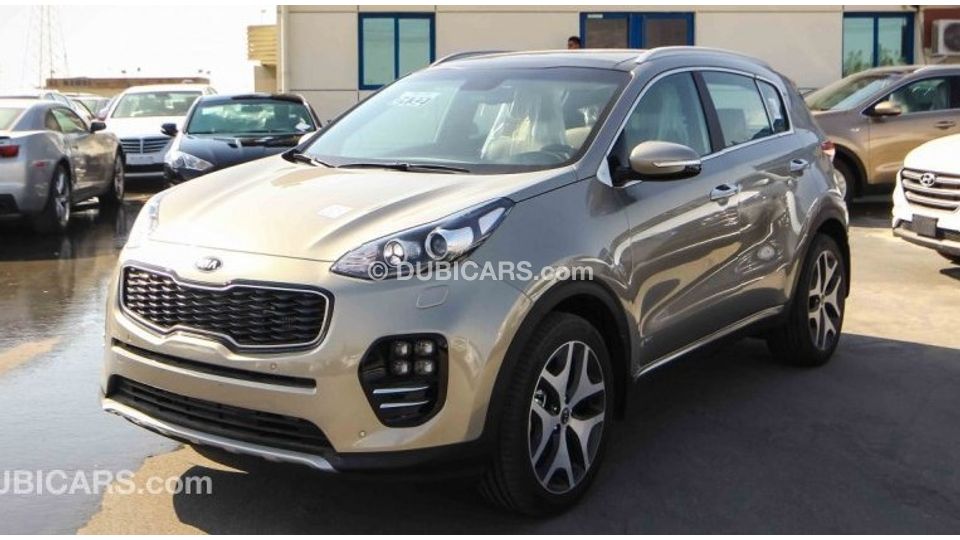  Kia Sportage Diesel GT Line for sale AED 96 000 Gold 2019