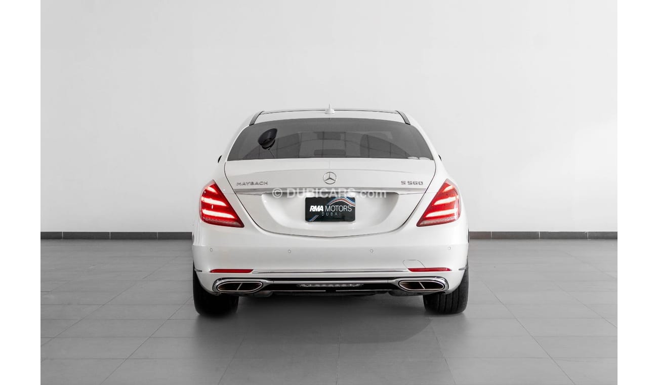 Mercedes-Benz S560 Maybach 2018 Mercedes Benz Maybach S560 4MATIC / Full-Service History